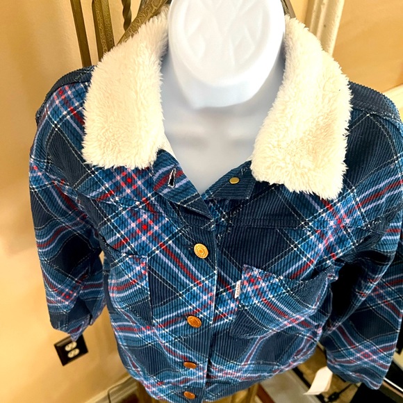 LEVI’S STRAUSS Clements Twins Corduroy Jacket w/Sherpa-lined point collar - Picture 7 of 17